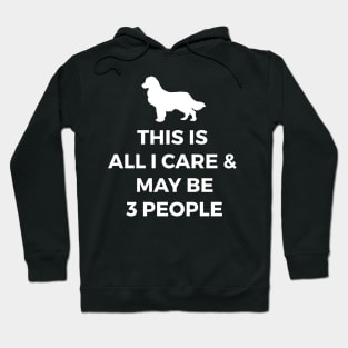 Labrador Retriever This is All I care and Maybe 3 People Hoodie